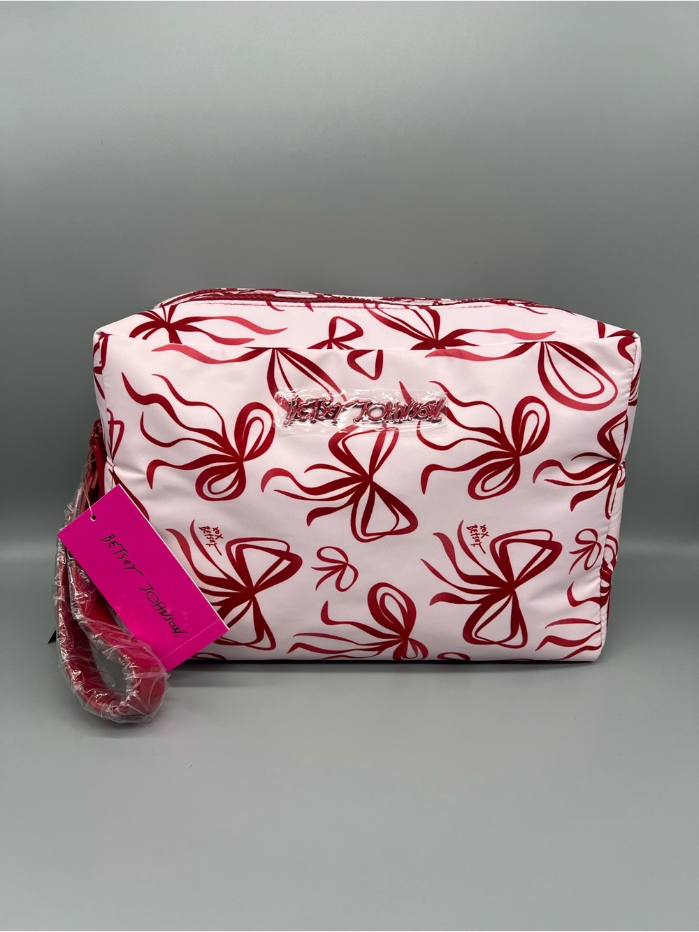 Betsey Johnson travel cosmetics bag